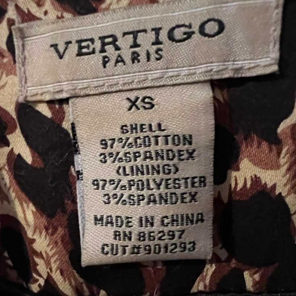 Leopard Print Fall, Spring or Summer Jacket - Picture 3 of 3